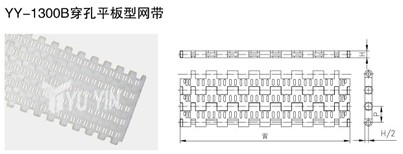 穿孔平板網帶